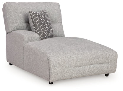 Acklen Place Alloy Left-Arm Facing Power Press Back Chaise - 9360579