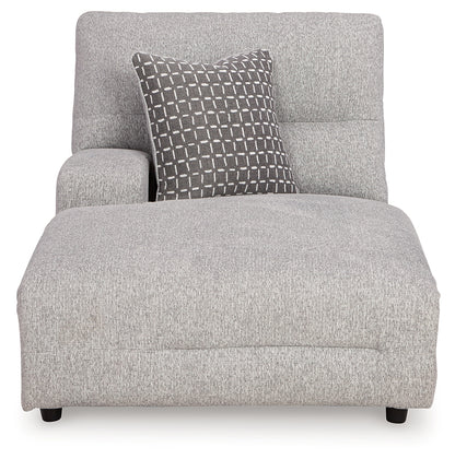 Acklen Place Alloy Left-Arm Facing Power Press Back Chaise - 9360579