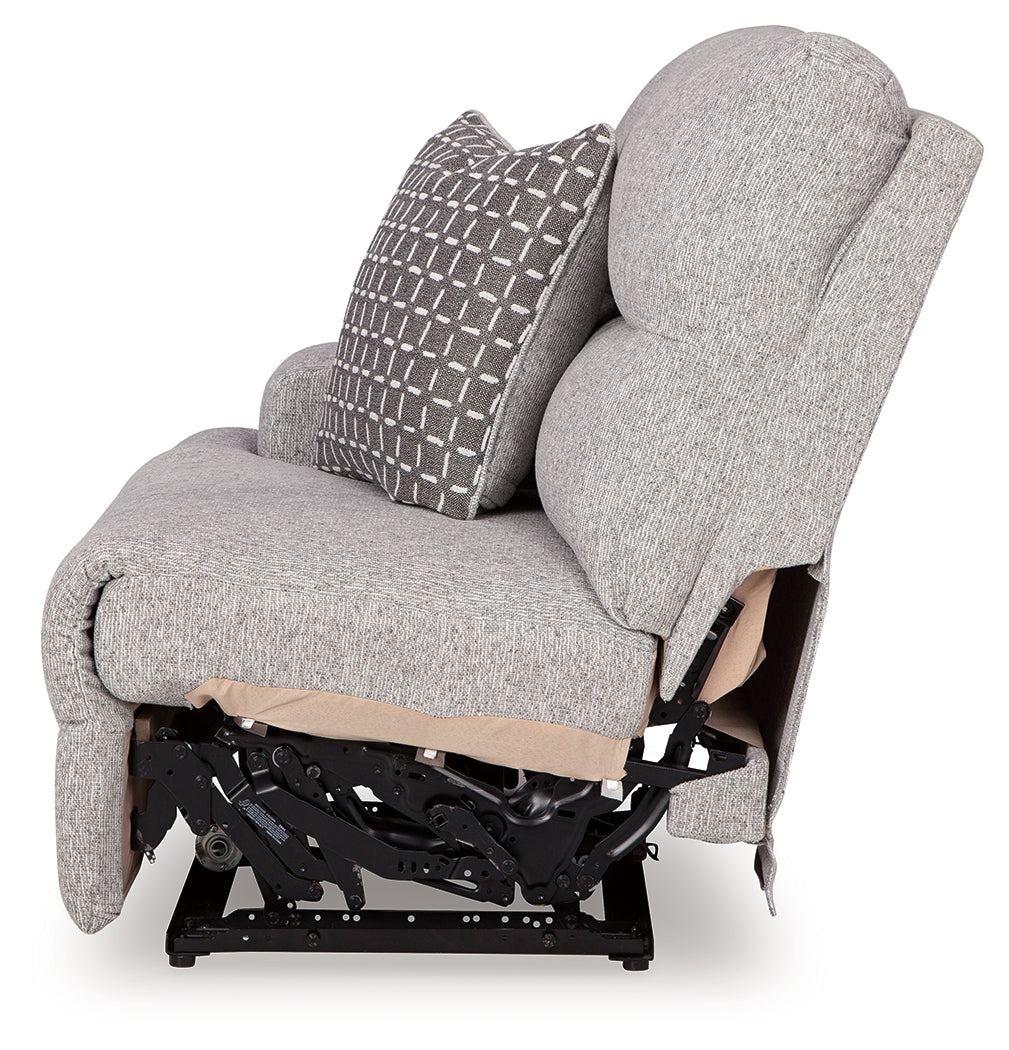 Acklen Place Alloy Left-Arm Facing Power Recliner - 9360558