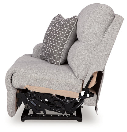 Acklen Place Alloy Left-Arm Facing Power Recliner - 9360558