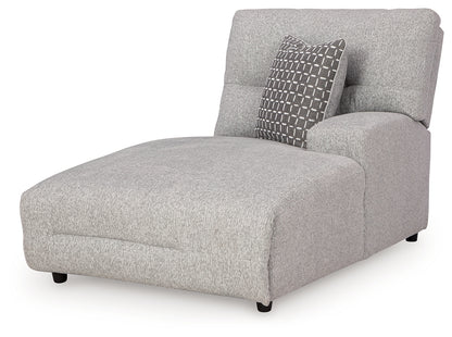 Acklen Place Alloy Right-Arm Facing Power Press Back Chaise - 9360597