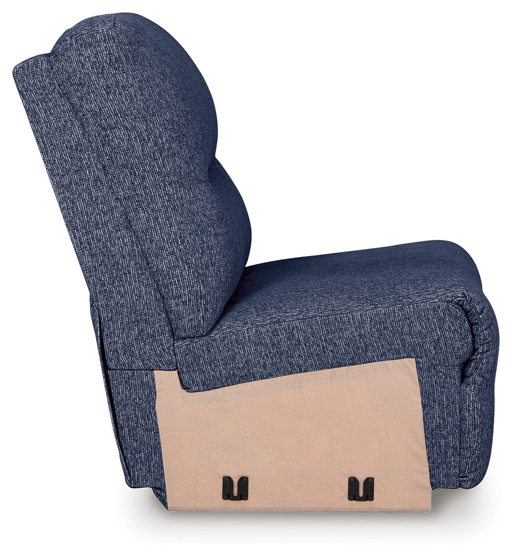 Acklen Place Navy Armless Chair - 9360746
