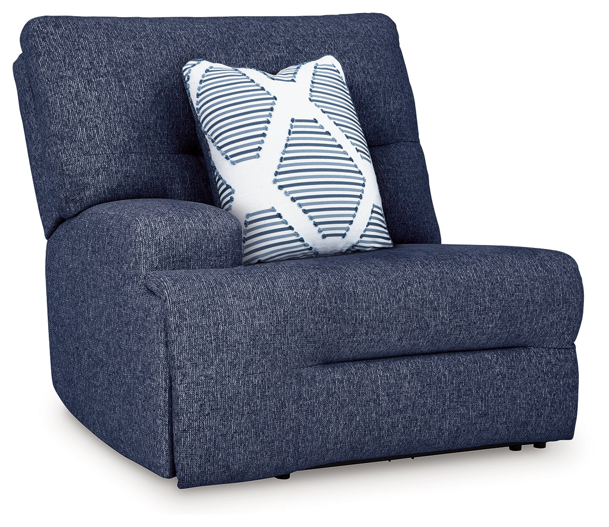 Acklen Place Navy Left-Arm Facing Power Recliner - 9360758