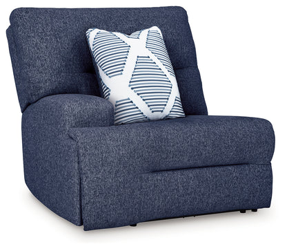 Acklen Place Navy Left-Arm Facing Power Recliner - 9360758