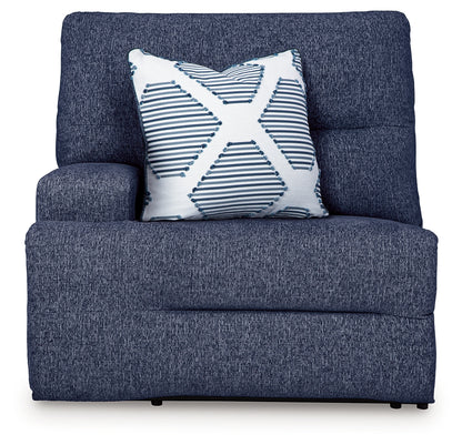 Acklen Place Navy Left-Arm Facing Power Recliner - 9360758
