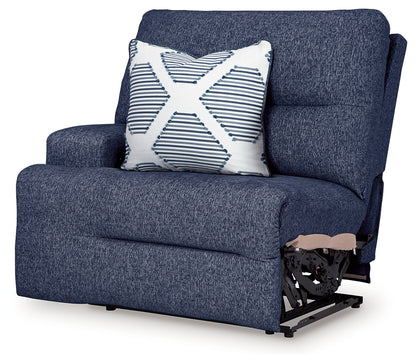 Acklen Place Navy Left-Arm Facing Power Recliner - 9360758