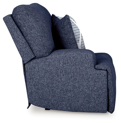 Acklen Place Navy Left-Arm Facing Power Recliner - 9360758