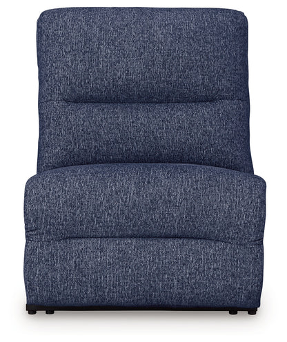 Acklen Place Navy Power Armless Recliner - 9360731