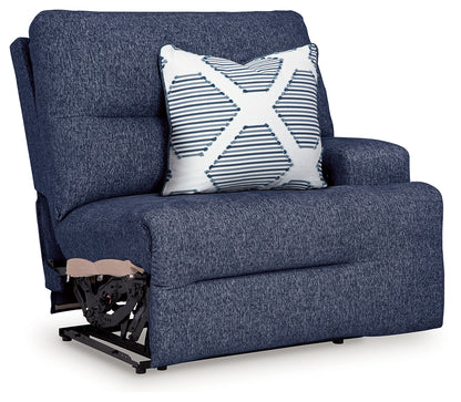 Acklen Place Navy Right-Arm Facing Power Recliner - 9360762
