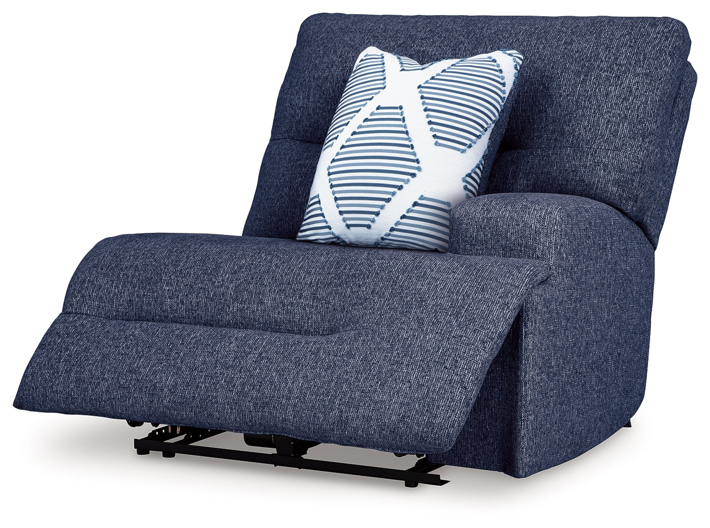 Acklen Place Navy Right-Arm Facing Power Recliner - 9360762