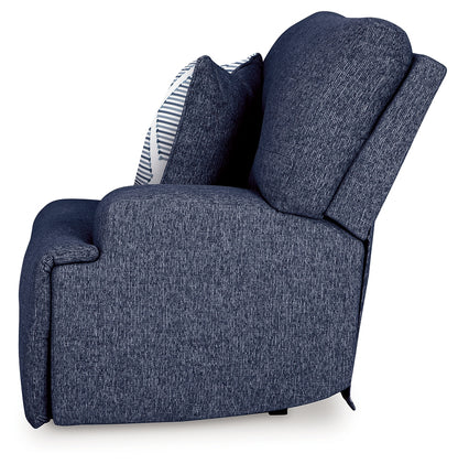 Acklen Place Navy Right-Arm Facing Power Recliner - 9360762