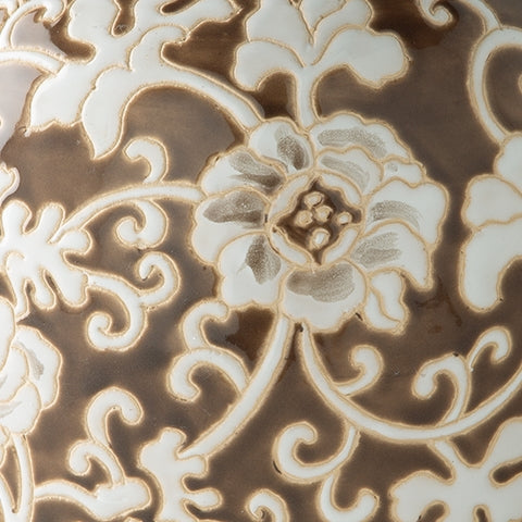 Adalham Brown/Cream Jar - A2000910