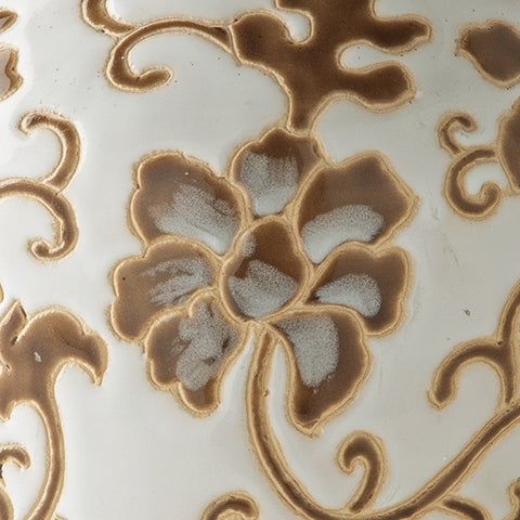 Adalham Cream/Brown Jar - A2000909