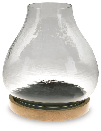 Adalisen Clear/Brown Candle Holder - A2000679