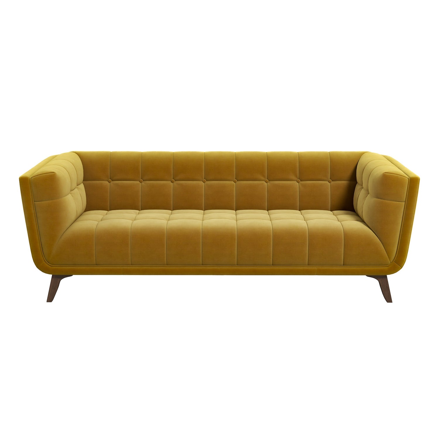 Addison Gold Velvet Large Sofa