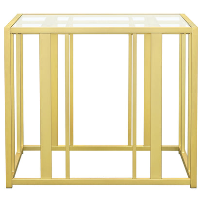 Adri 2-piece Coffee and End Table Set Black Nickel - 723608-S2