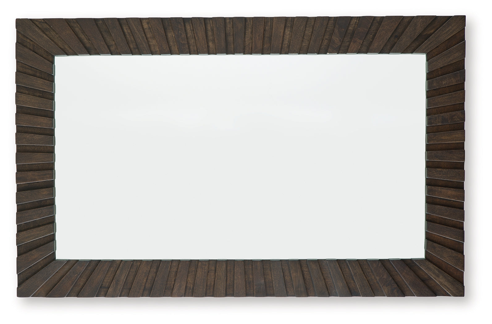 Advin Dark Brown Accent Mirror - A8010428