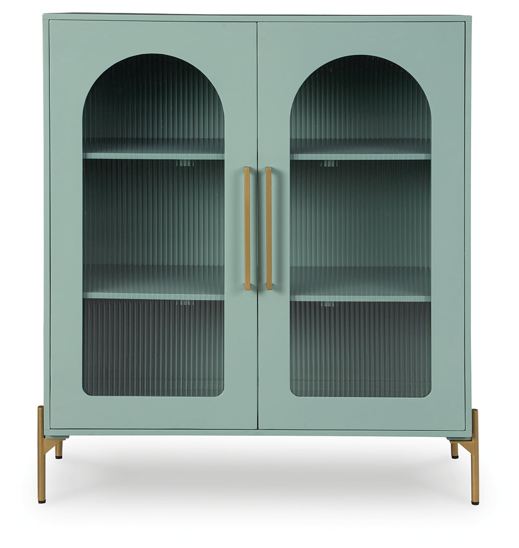 Adwen Light Green Accent Cabinet - A4000665