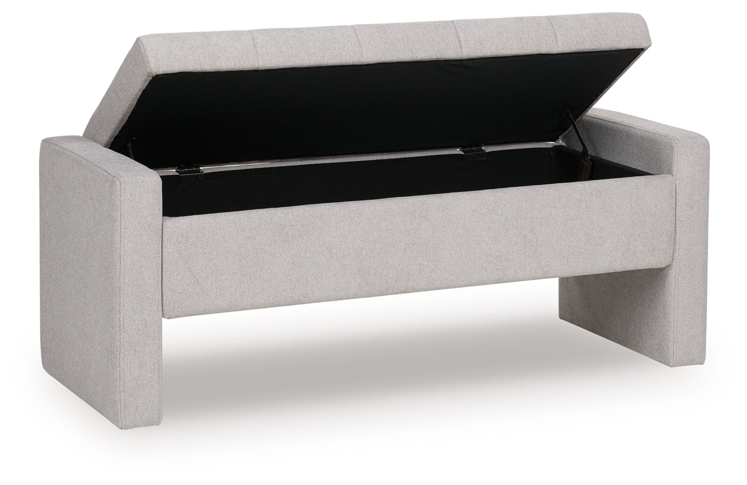 Akselman Gray Storage Bench - A3000744