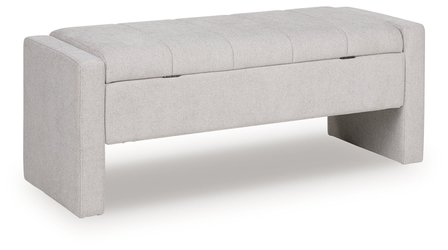 Akselman Gray Storage Bench - A3000744