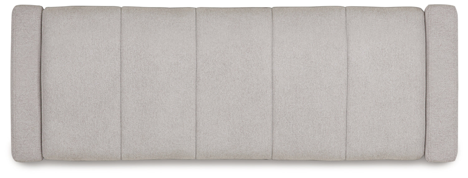 Akselman Gray Storage Bench - A3000744