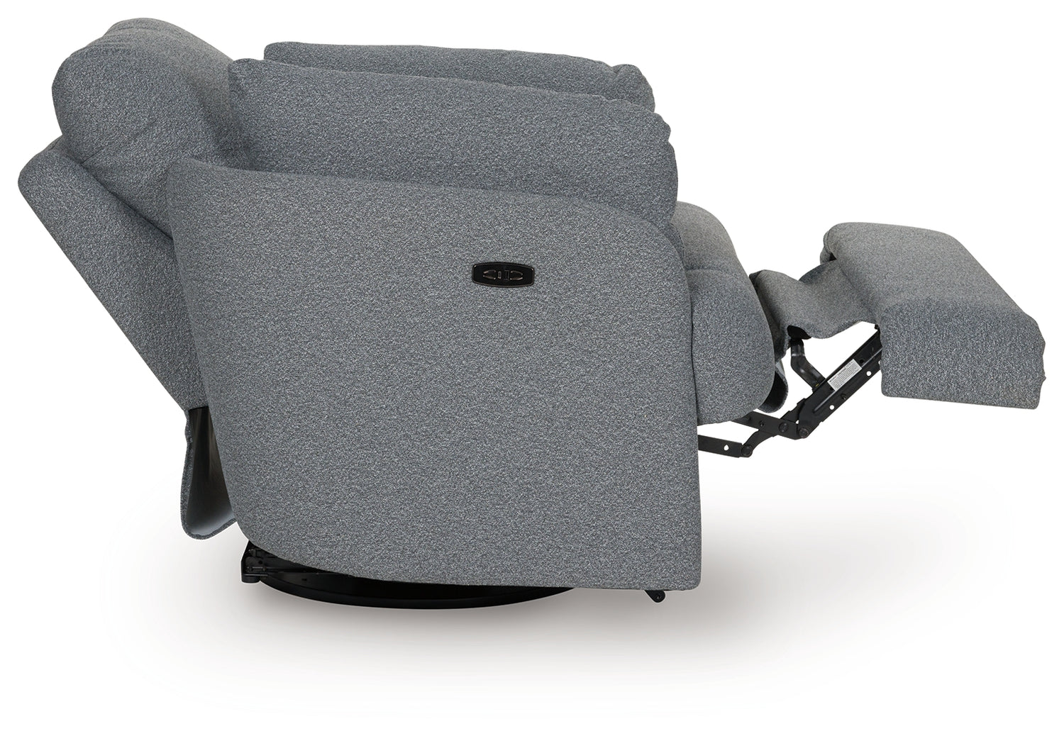 Alainmont Salt and Pepper Swivel Power Recliner - A3000738