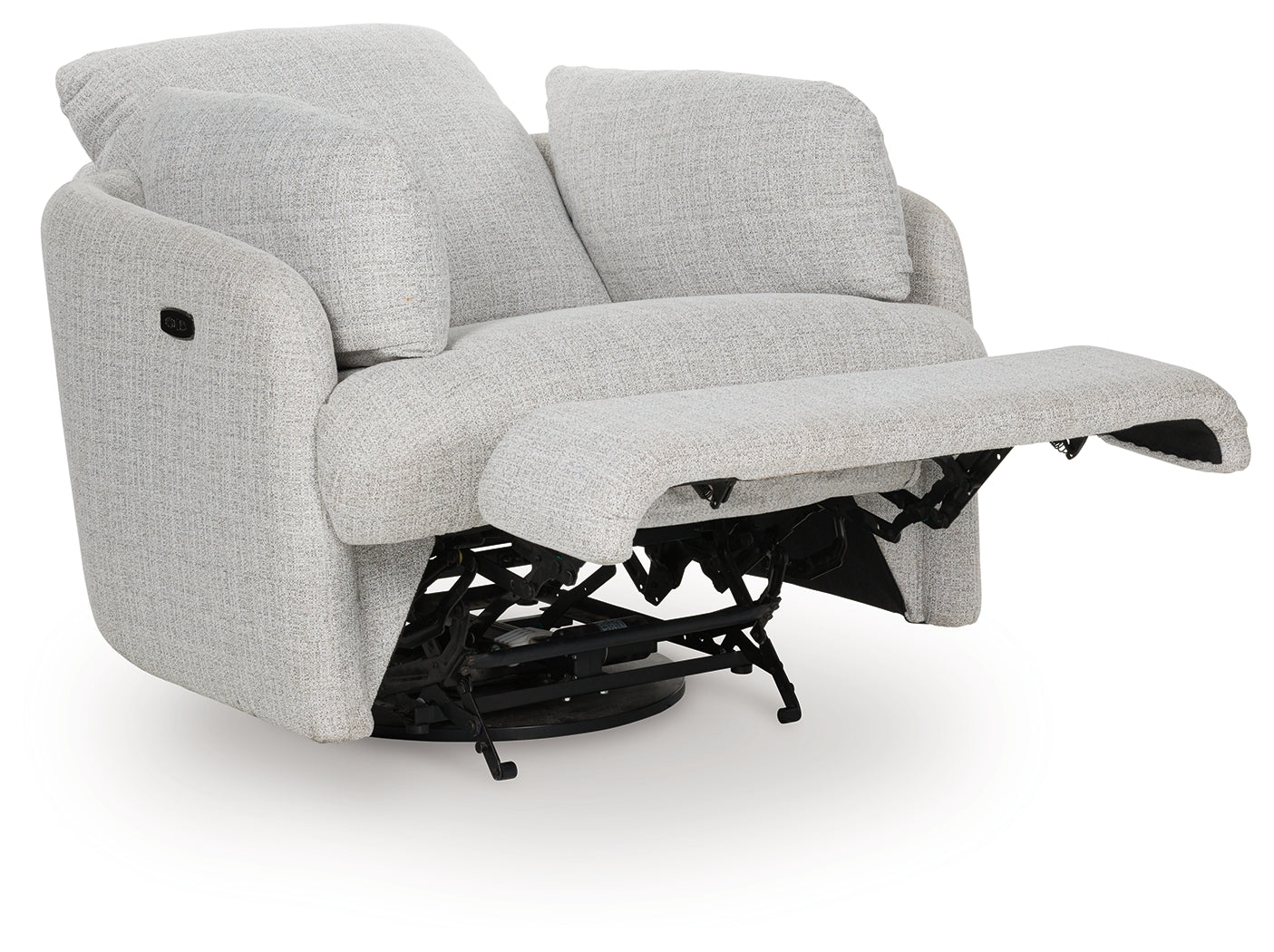 Alainmont Stone Swivel Power Recliner - A3000739