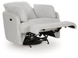Alainmont Stone Swivel Power Recliner - A3000739