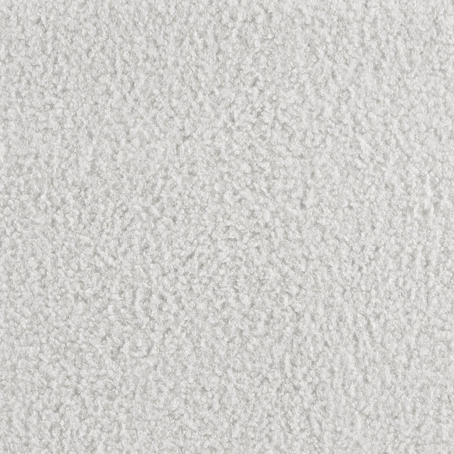 Alamosa Boucle Upholstered Eastern King Wingback Platform Bed White - 310078KE
