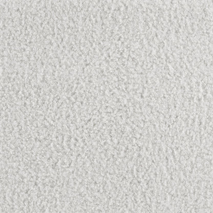 Alamosa Boucle Upholstered Eastern King Wingback Platform Bed White - 310078KE