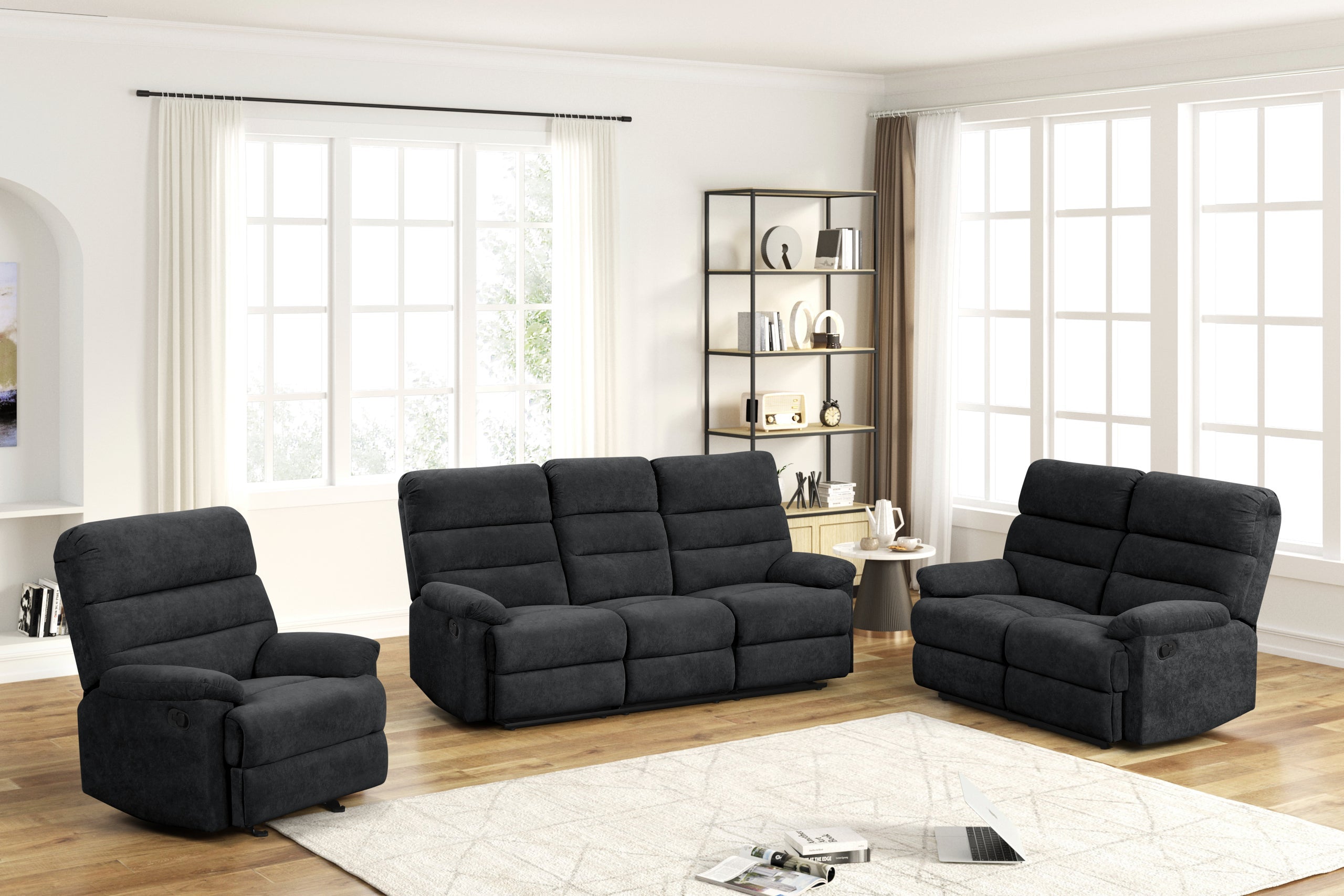 Albert20 - 3PC Reclining Set - ALBERT20 3PC