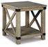 Aldwin 2 End Tables in Gray - PKG008470