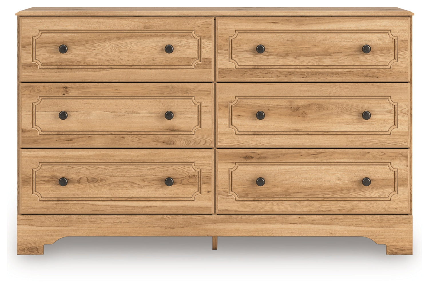 Aleaport King Panel Bed with Dresser and Chest in Warm Brown from Ashley - Luna Furniture