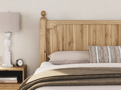 Aleaport King Panel Bed with Dresser and Chest in Warm Brown from Ashley - Luna Furniture