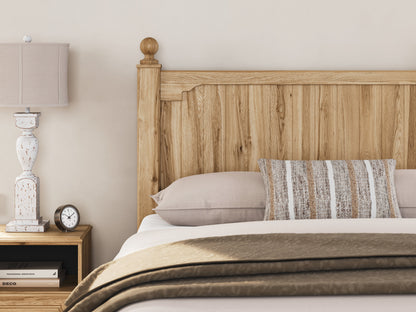 Aleaport Queen Panel Bed with Dresser and Nightstand in Warm Brown from Ashley - Luna Furniture