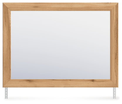 Aleaport Warm Brown Bedroom Mirror - PCB1075-36