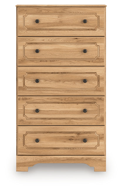 Aleaport Warm Brown Chest of Drawers - PCB1075-46
