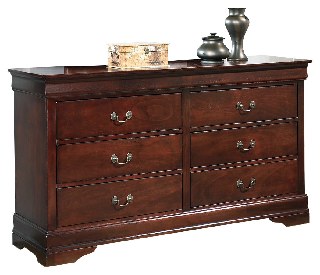 Alisdair Queen Sleigh Bed, Dresser and Chest - B376B28