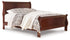 Alisdair Reddish Brown Queen Sleigh Bed, Dresser, Mirror, Chest and 2 Nightstands - B376B23