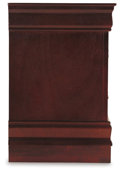 Alisdair Twin Sleigh Bed, 2 Dressers, Mirror and Nightstand - B376B33