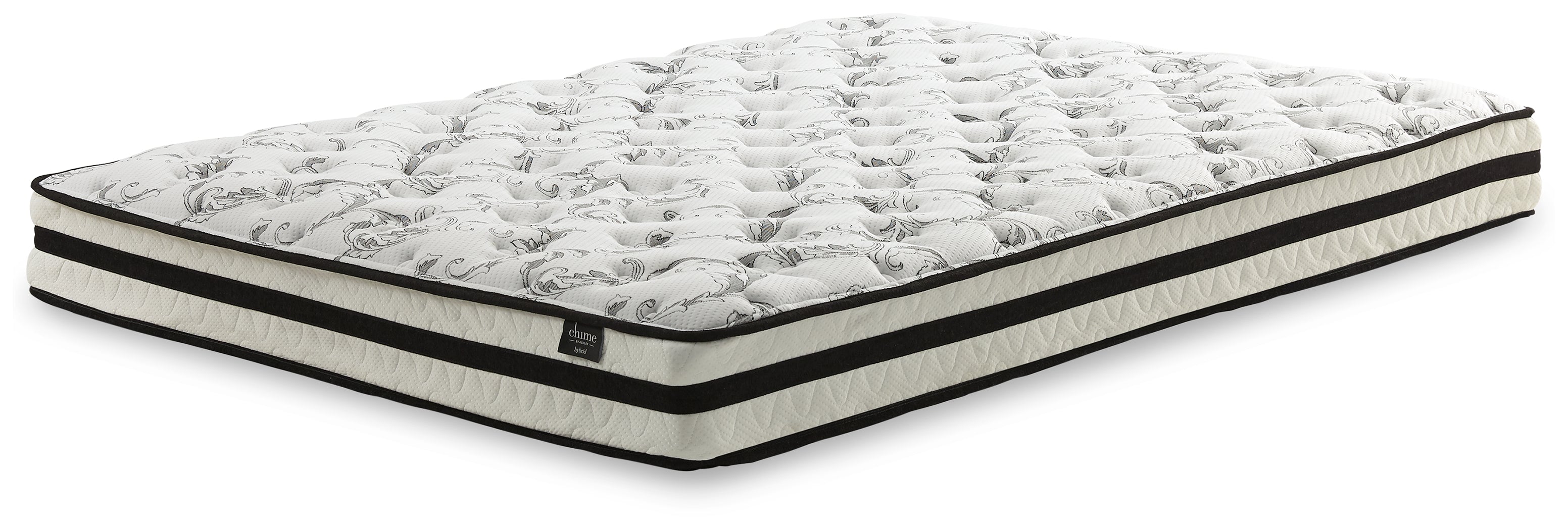 Alisdair Twin Sleigh Bed with Mattress in Reddish Brown - PKG000502