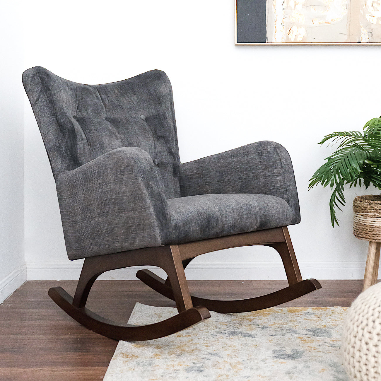 Alistair Solid Wood Rocking Chair - RCH00500101