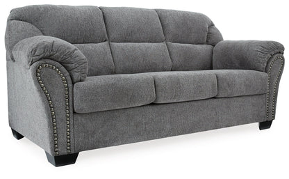 Allmaxx Sofa and Loveseat in Pewter - PKG002321