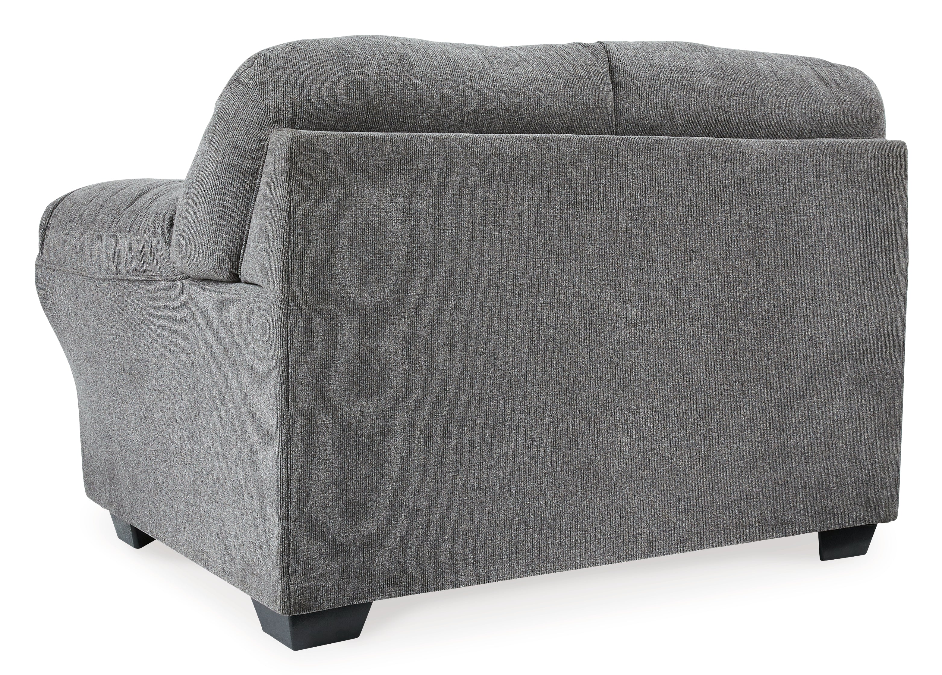 Allmaxx Sofa and Loveseat in Pewter - PKG002321