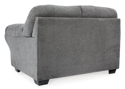 Allmaxx Sofa and Loveseat in Pewter - PKG002321