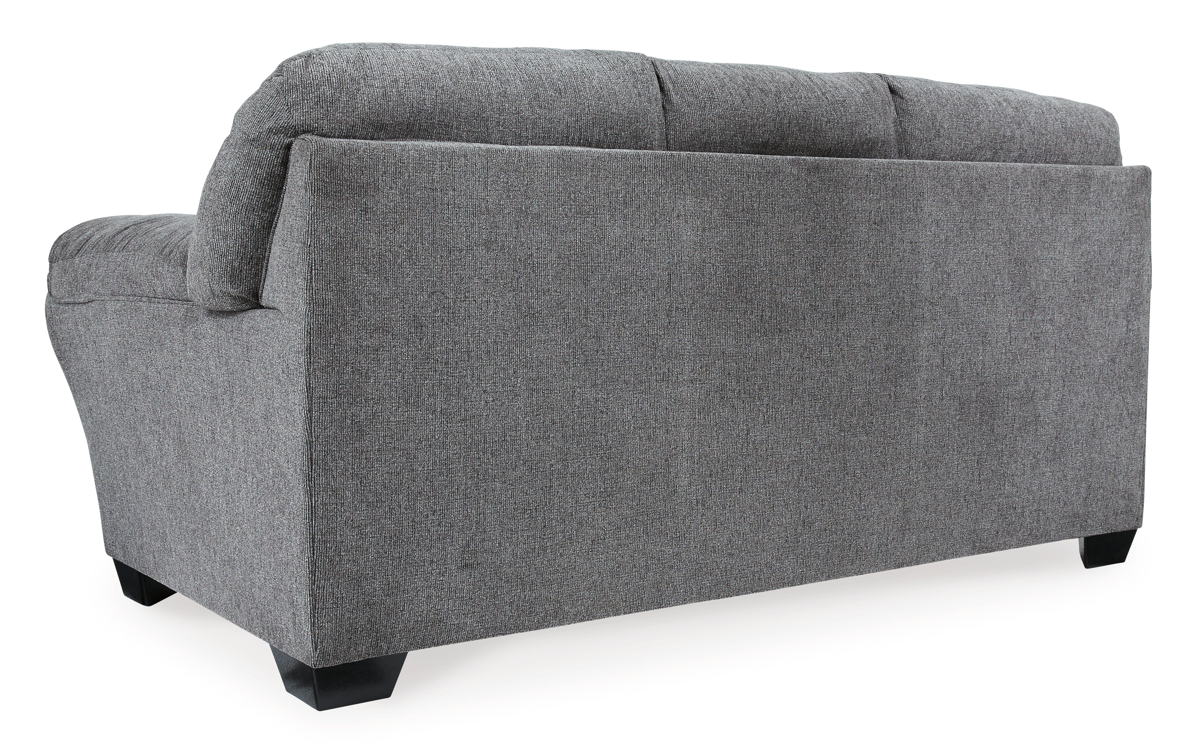 Allmaxx Sofa and Loveseat in Pewter - PKG002321