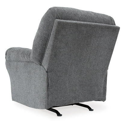 Allmaxx Sofa, Loveseat and Recliner in Pewter - PKG002322