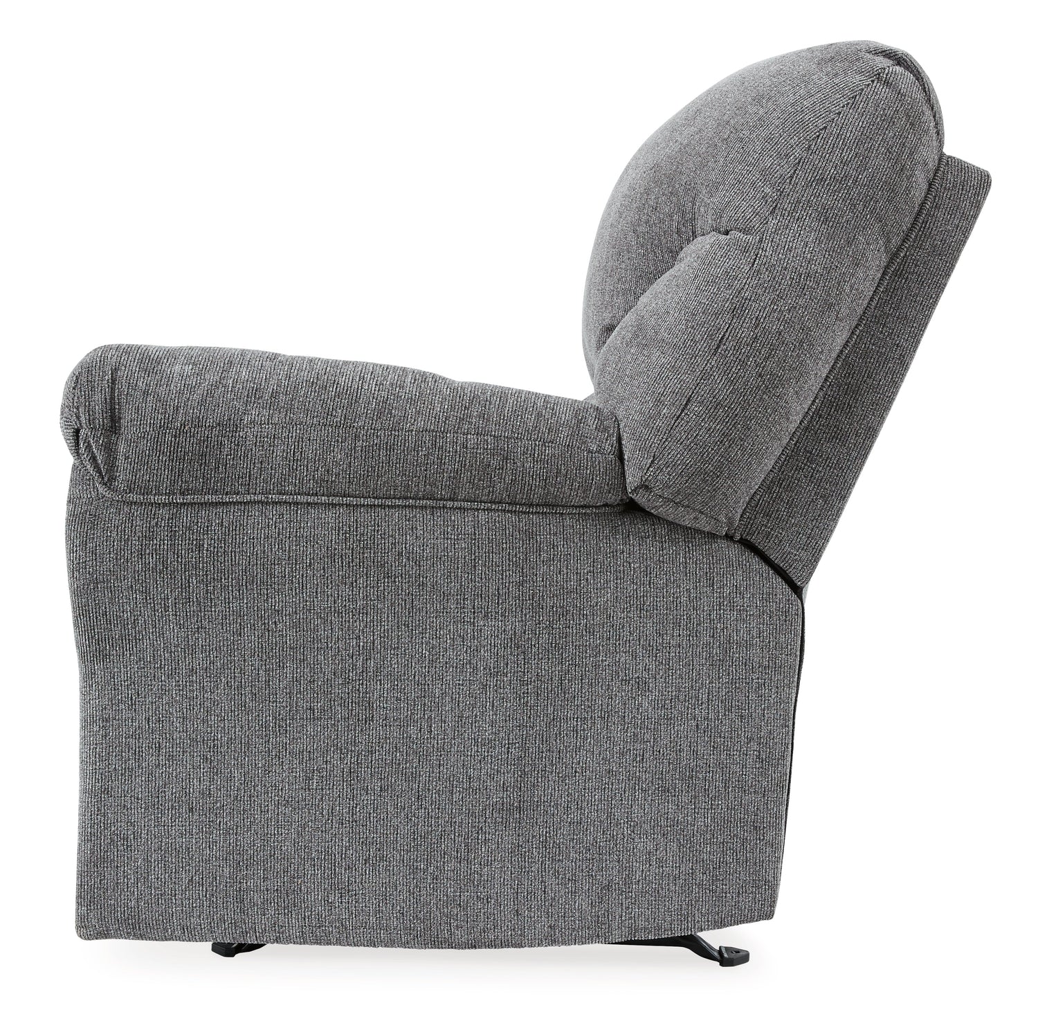 Allmaxx Sofa, Loveseat and Recliner in Pewter - PKG002322