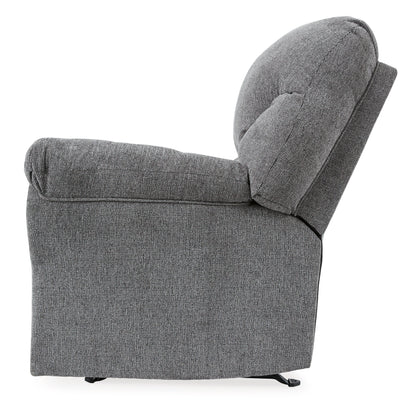Allmaxx Sofa, Loveseat and Recliner in Pewter - PKG002322