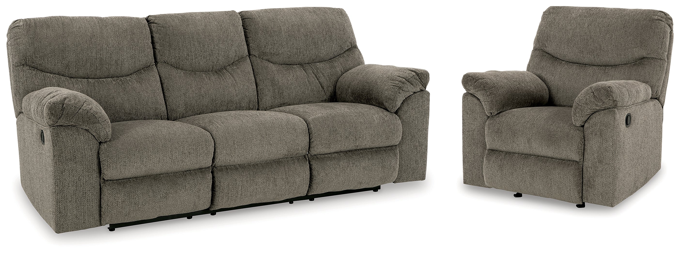 Alphons Putty Reclining Sofa and Recliner - 28201U3